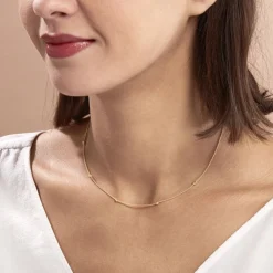 Histoire d'Or Collier Assiba Or Jaune Discount