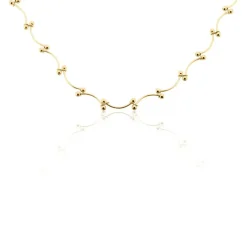 Histoire d'Or Collier Assma Plaqué Or Jaune Clearance