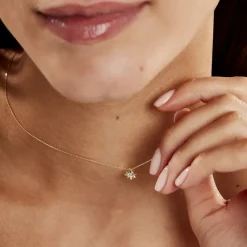 Histoire d'Or Collier Astralia Or Jaune Oxyde De Zirconium Outlet