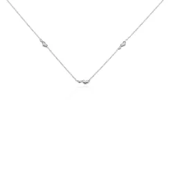 Histoire d'Or Collier Astria Argent Blanc Online