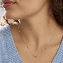 Histoire d'Or Collier Astria Argent Blanc Online