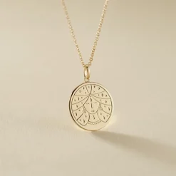 Histoire d'Or Collier Astro Plaqué Or plaqué or jaune New