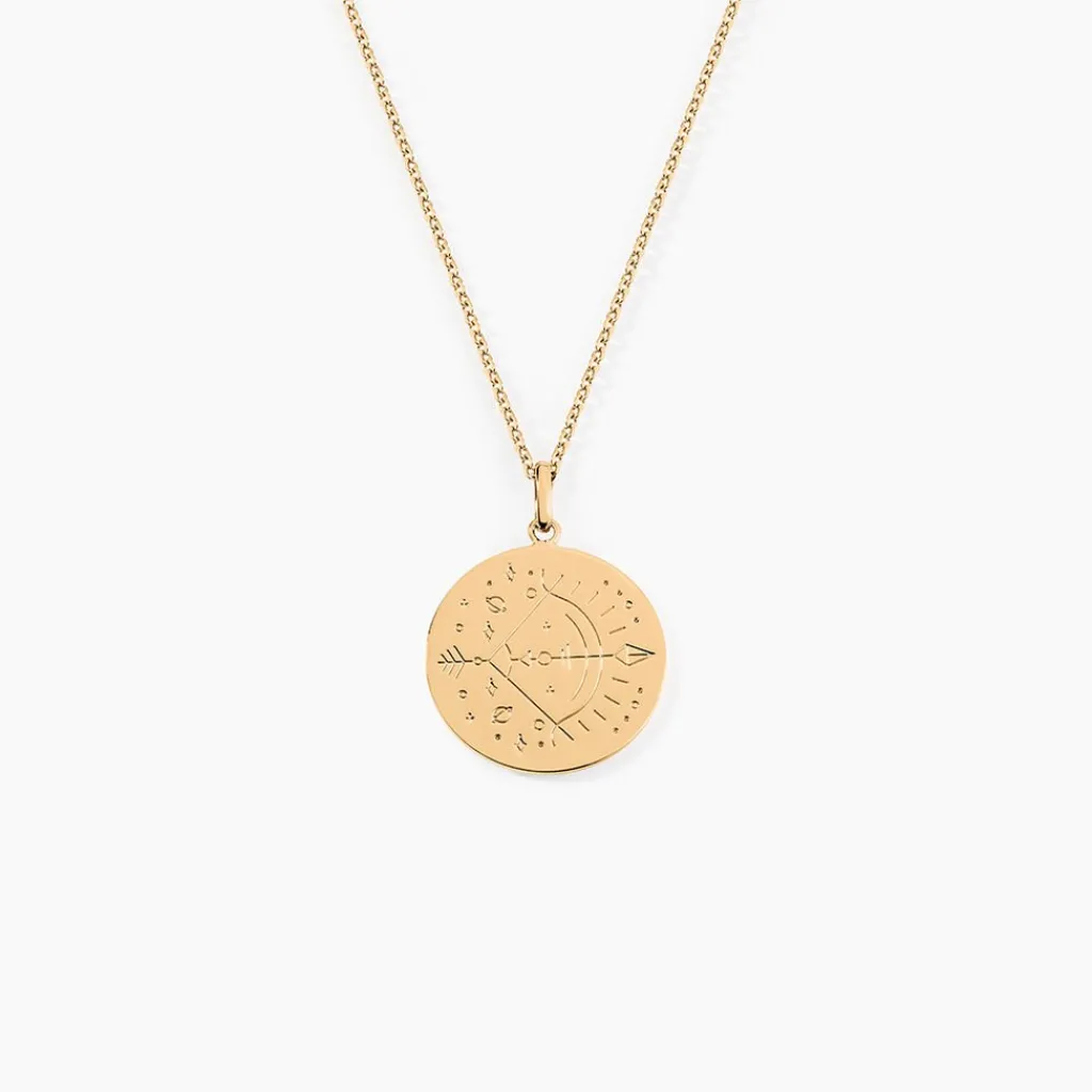 Histoire d'Or Collier Astro Plaqué Or plaqué or jaune