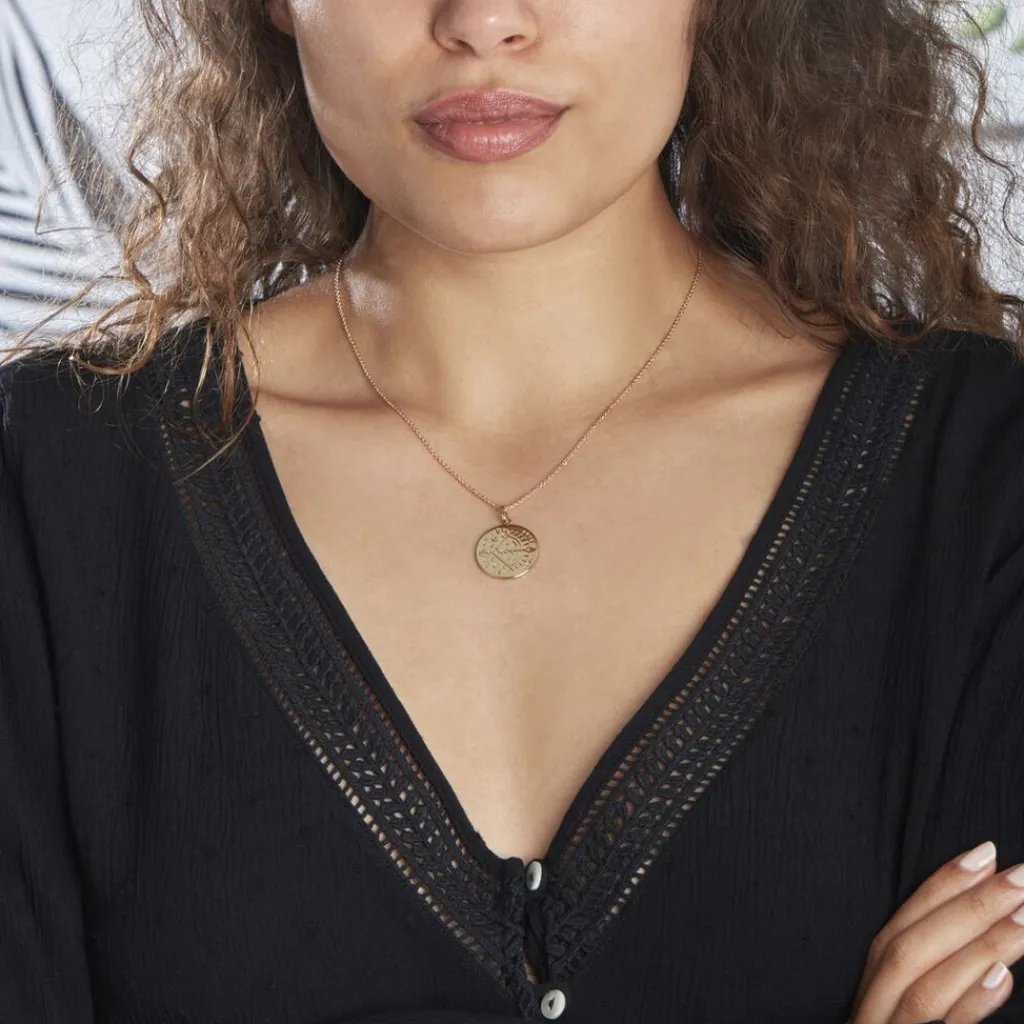 Histoire d'Or Collier Astro Plaqué Or plaqué or jaune