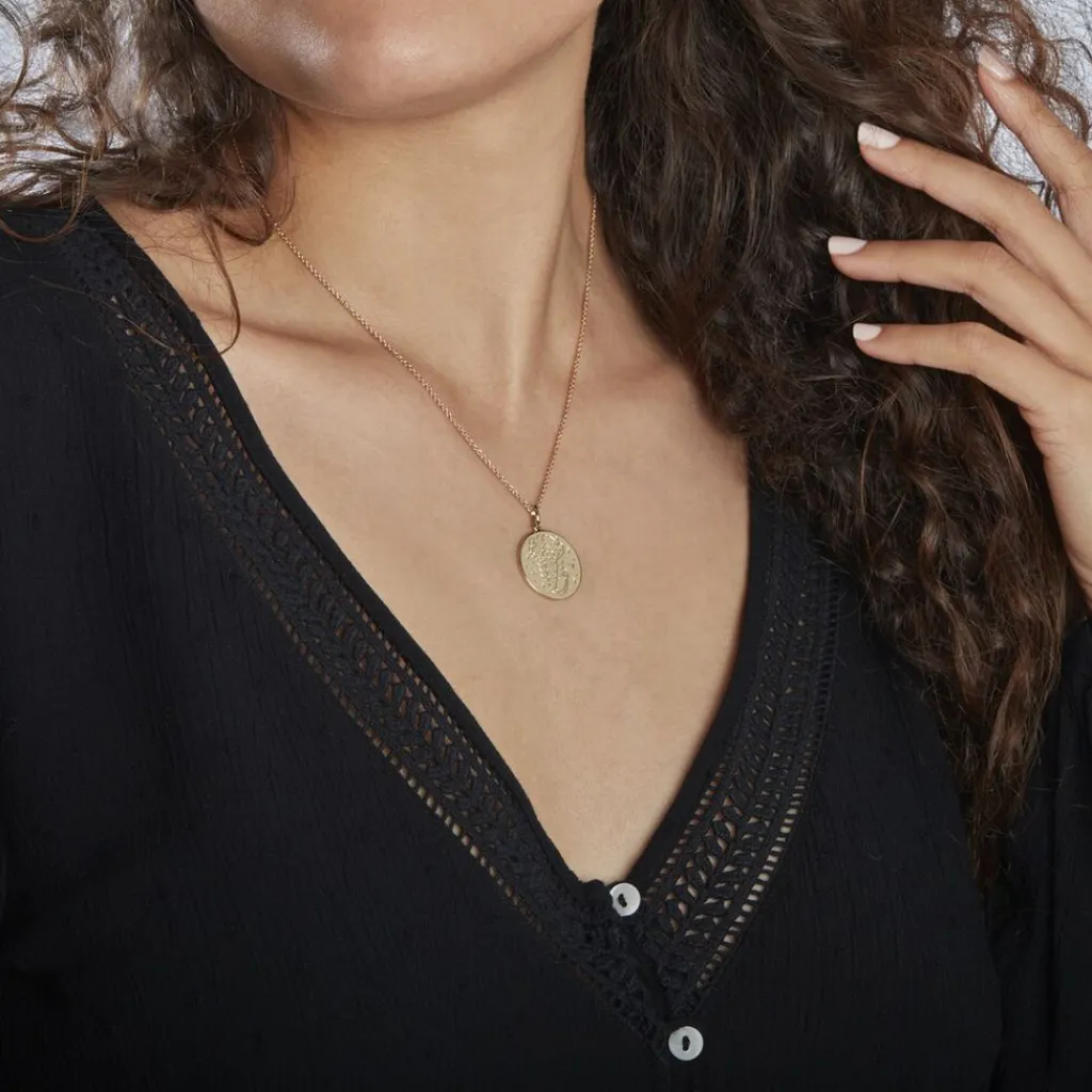 Histoire d'Or Collier Astro Plaqué Or plaqué or jaune Best