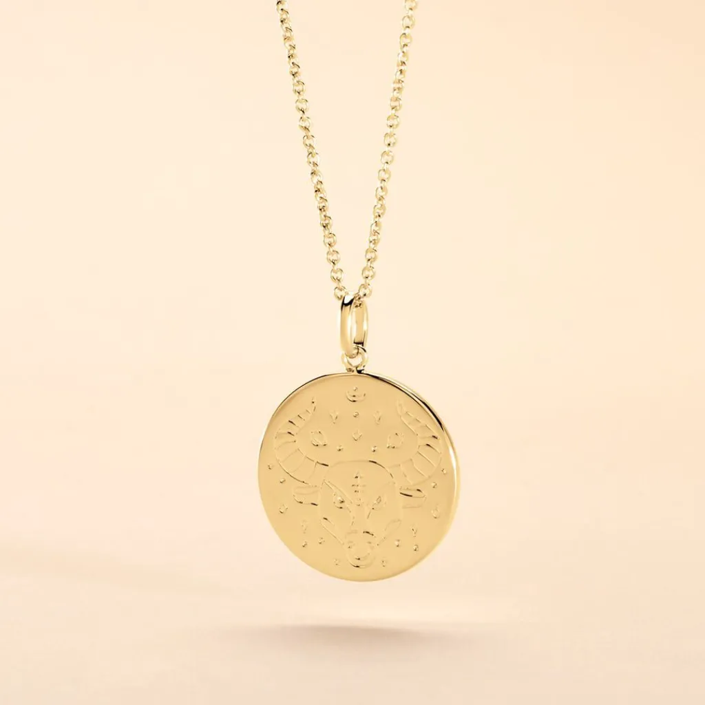 Histoire d'Or Collier Astro Plaqué Or plaqué or jaune Hot