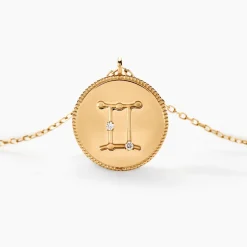 Histoire d'Or Collier Astrolae Or Jaune Diamant Discount