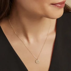 Histoire d'Or Collier Astrolae Or Jaune Diamant Best