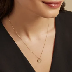 Histoire d'Or Collier Astrolae Or Jaune Diamant New