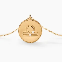 Histoire d'Or Collier Astrolae Or Jaune Diamant