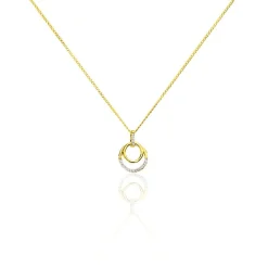 Histoire d'Or Collier Atlanta Or Jaune Diamant