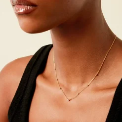 Histoire d'Or Collier Aura Plaqué Or Jaune Oxyde De Zirconium Hot