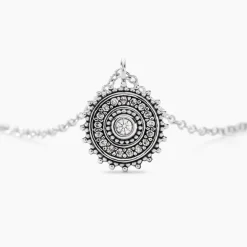 Histoire d'Or Collier Auretta Argent Blanc Oxyde De Zirconium