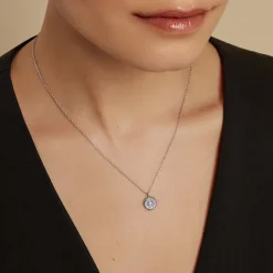 Histoire d'Or Collier Auretta Argent Blanc Oxyde De Zirconium