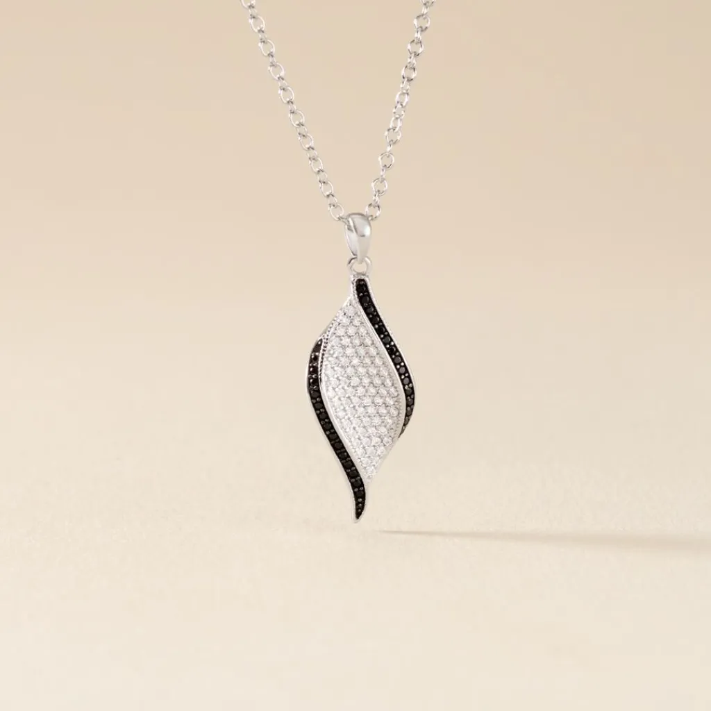 Histoire d'Or Collier Averill Argent Blanc Oxyde De Zirconium Hot