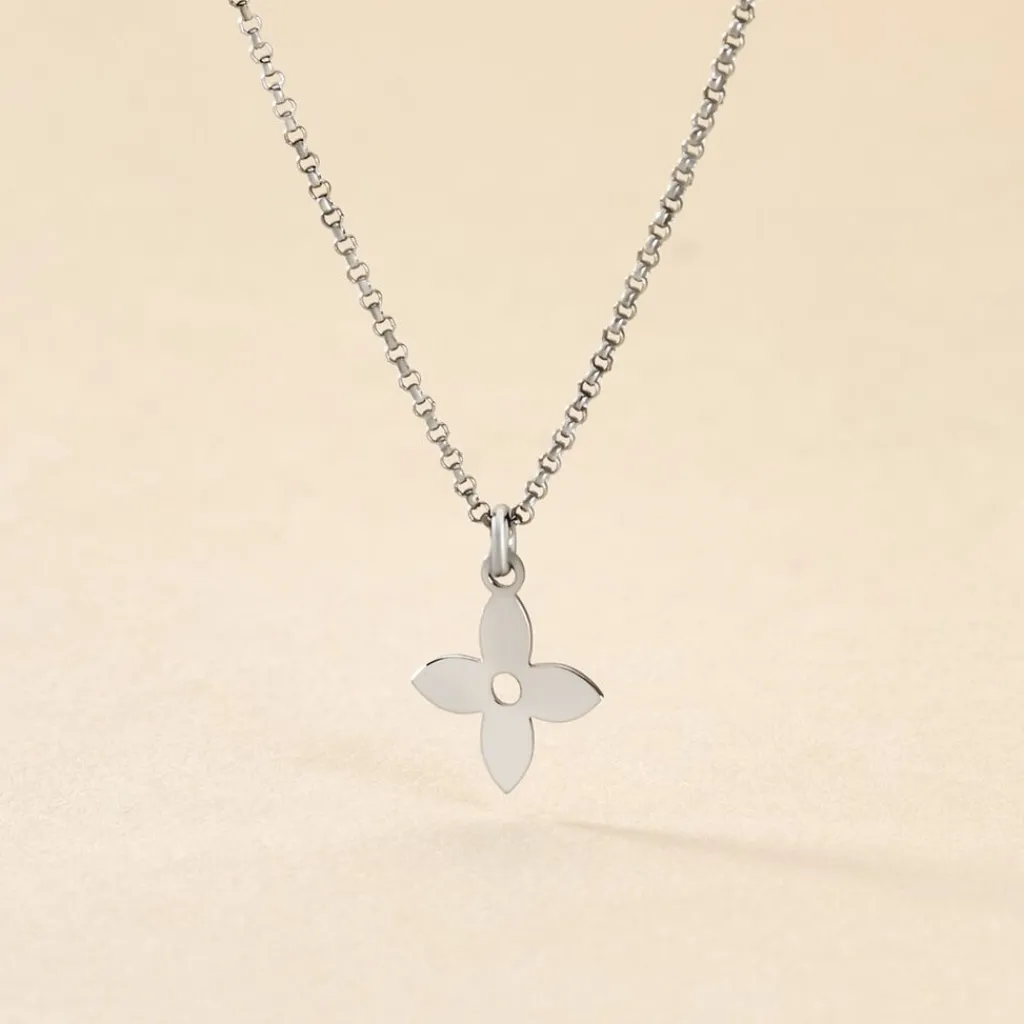 Histoire d'Or Collier Avra Argent Blanc Outlet