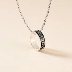 Histoire d'Or Collier Balthazar Argent Blanc Hot