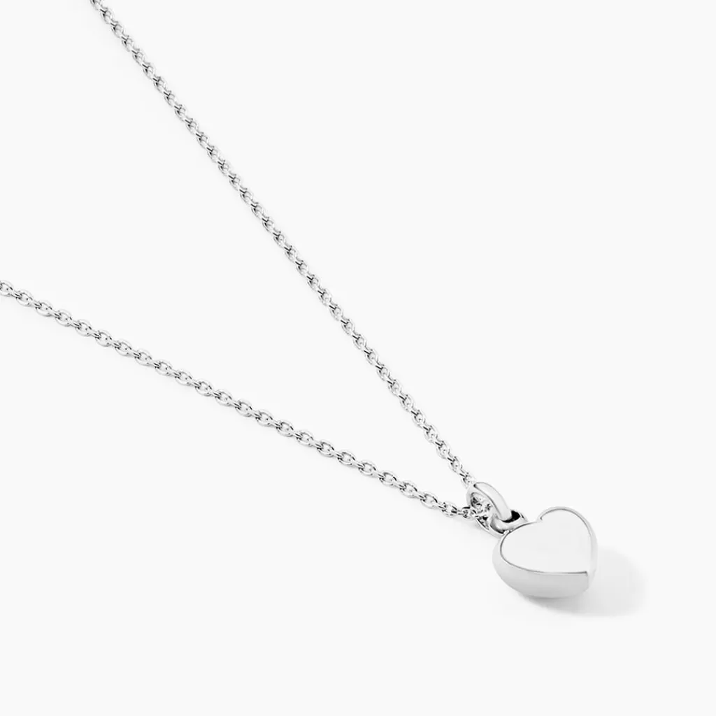Histoire d'Or Collier Barbara Argent Blanc