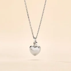 Histoire d'Or Collier Barbara Argent Blanc