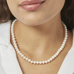 Histoire d'Or Collier Baroque Or Jaune Perle De Culture Discount