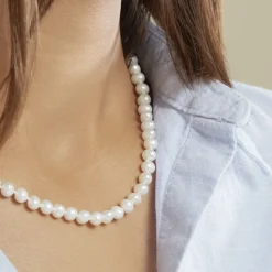 Histoire d'Or Collier Baroque Or Jaune Perle De Culture Clearance