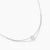 Histoire d'Or Collier Baroque Party Argent Blanc Oxyde De Zirconium Best