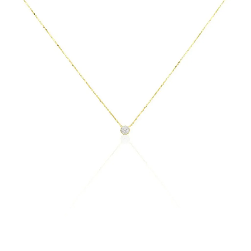 Histoire d'Or Collier Bartholome Or Jaune Sale