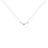 Histoire d'Or Collier Bartoumieu Argent Blanc Oxyde De Zirconium Sale