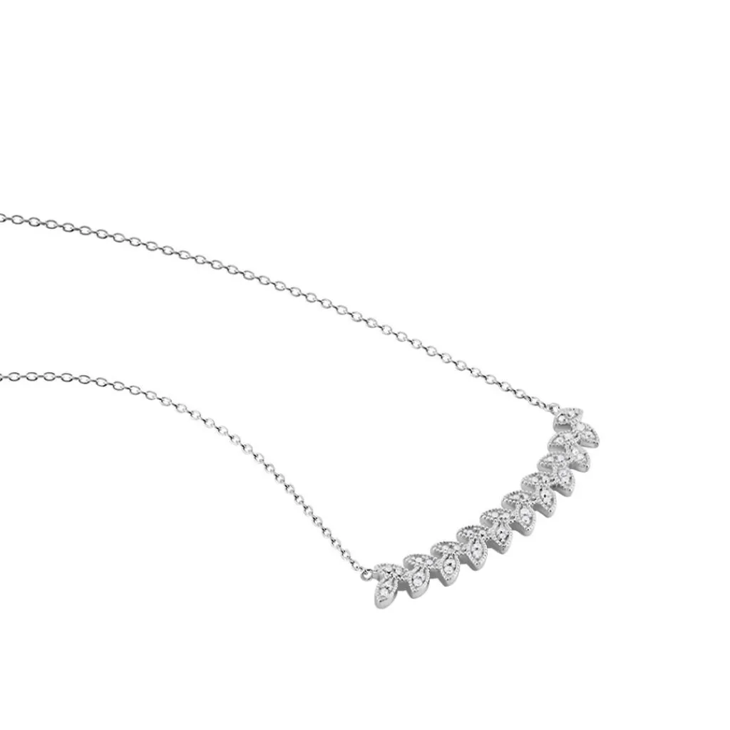 Histoire d'Or Collier Basceis Argent Oxyde Outlet