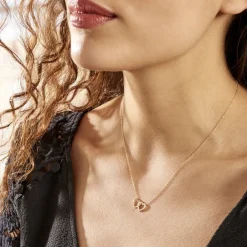 Histoire d'Or Collier Bassam Or Jaune Oxydes De Zirconium Outlet