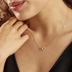 Histoire d'Or Collier Bassam Or Jaune Oxydes De Zirconium Outlet