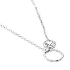 Histoire d'Or Collier Bastiano Argent Blanc Oxyde De Zirconium Discount