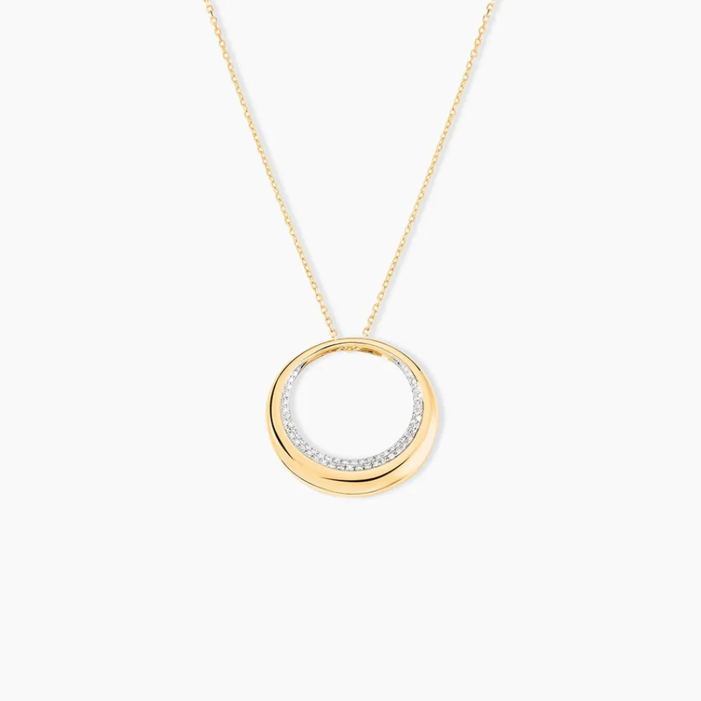 Histoire d'Or Collier Batoul Or Jaune Diamant Discount