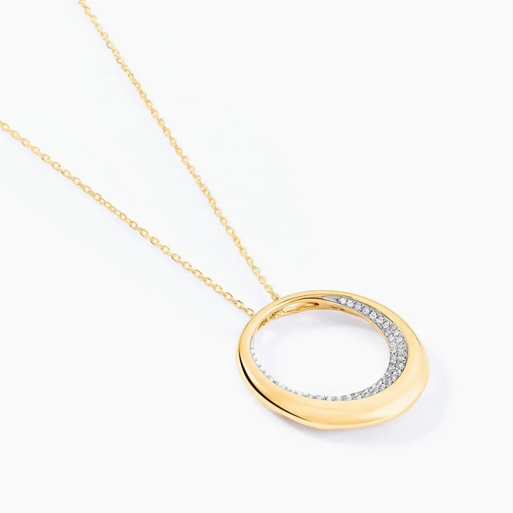 Histoire d'Or Collier Batoul Or Jaune Diamant Discount