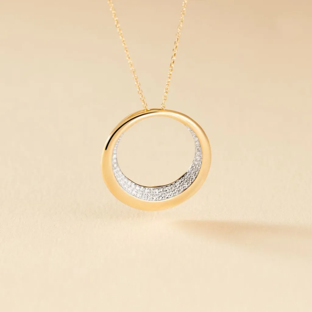 Histoire d'Or Collier Batoul Or Jaune Diamant Discount