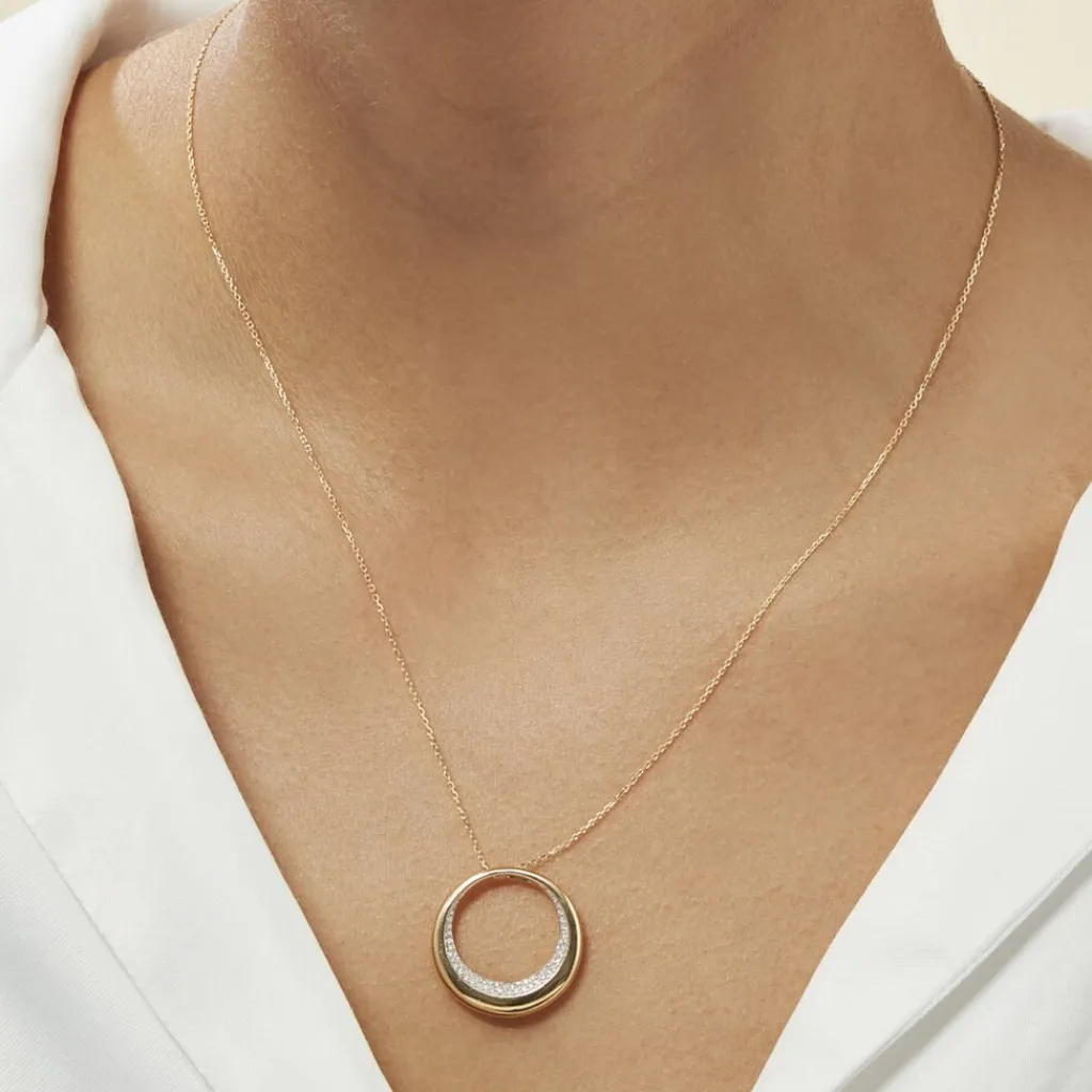 Histoire d'Or Collier Batoul Or Jaune Diamant Discount