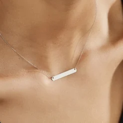 Histoire d'Or Collier Beavis or blanc Hot