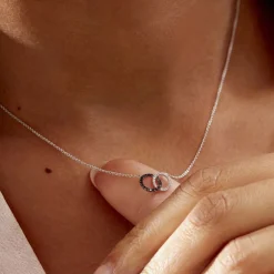 Histoire d'Or Collier Bella Or Blanc Diamant Outlet