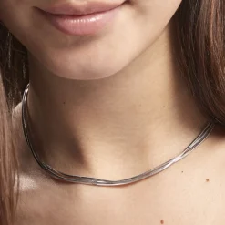 Histoire d'Or Collier Benedicta Argent Blanc Best