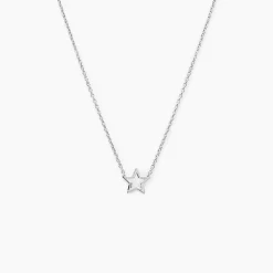 Histoire d'Or Collier Bess Argent Blanc