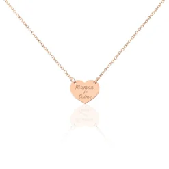 Histoire d'Or Collier Betie Argent Rose Sale