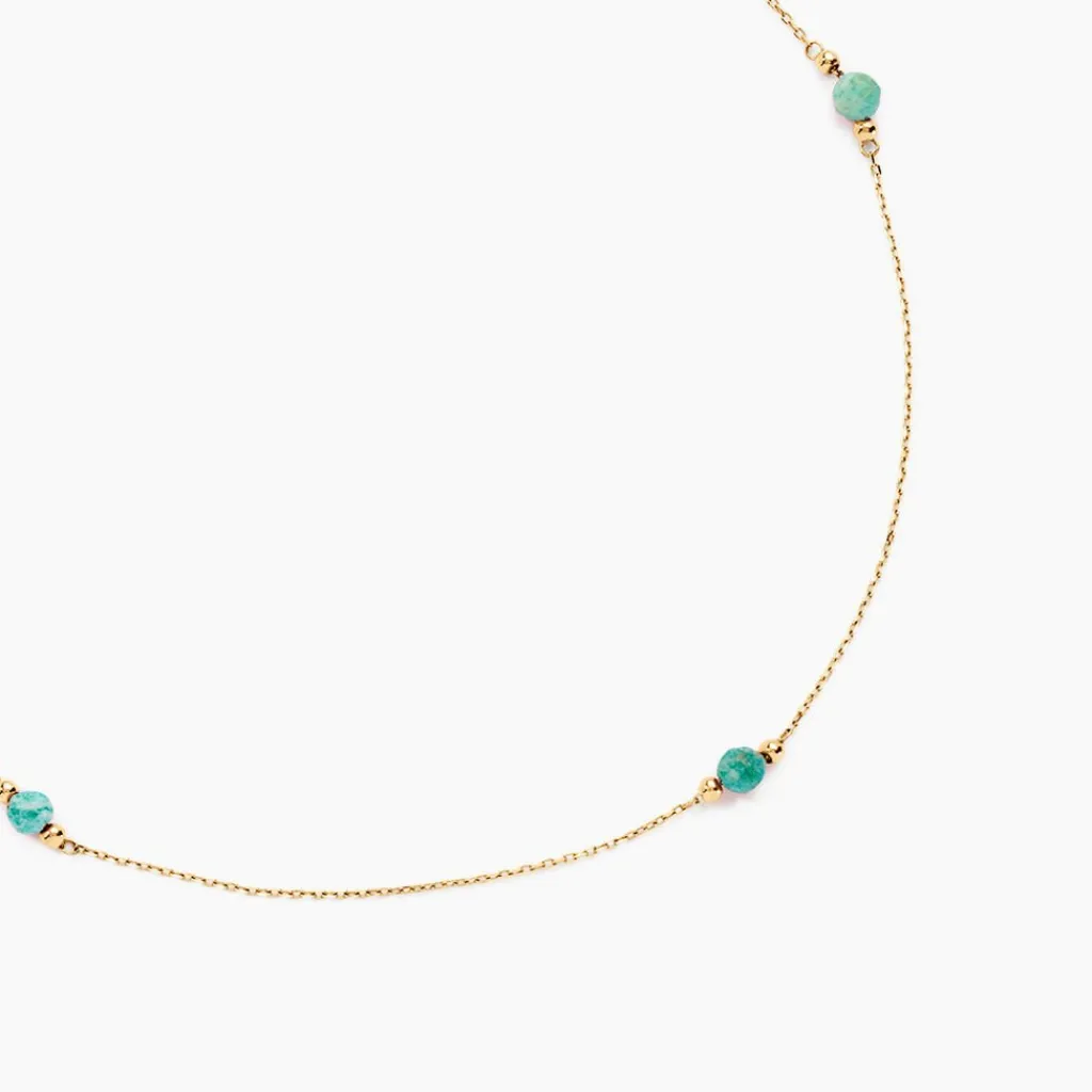 Histoire d'Or Collier Billy Or Jaune Turquoise or jaune turquoise turquoise Hot