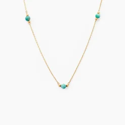 Histoire d'Or Collier Billy Or Jaune Turquoise or jaune turquoise turquoise Hot