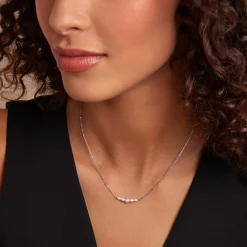 Histoire d'Or Collier Blaine Argent Blanc Perle De Culture Online