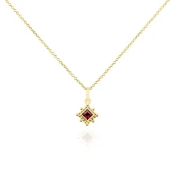 Histoire d'Or Collier Bobbie Plaqué Or Jaune Oxyde De Zirconium