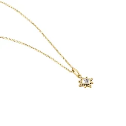 Histoire d'Or Collier Bobbie Plaqué Or Jaune Oxyde De Zirconium Discount