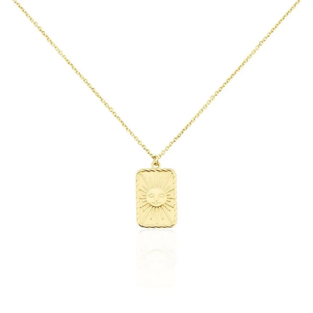 Histoire d'Or Collier Bonne Aventure Or Jaune Clearance