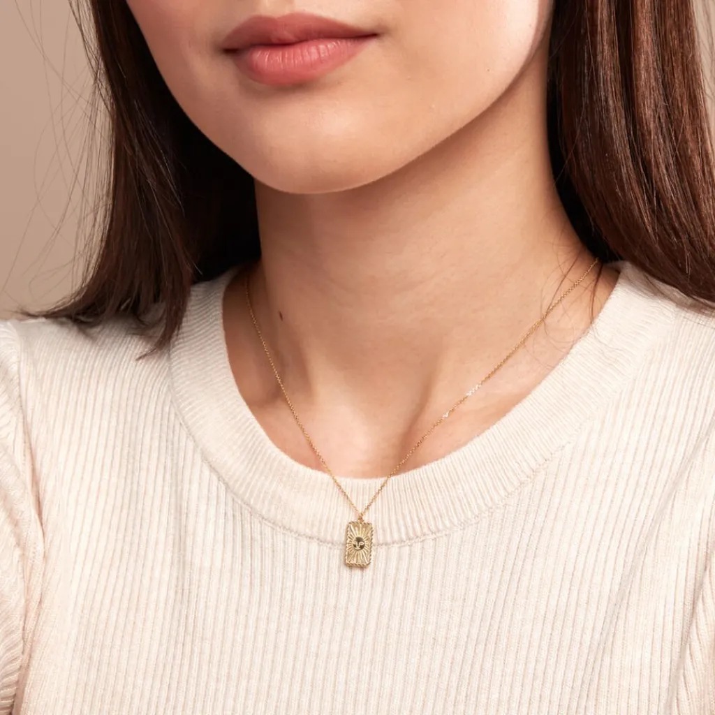 Histoire d'Or Collier Bonne Aventure Or Jaune Clearance