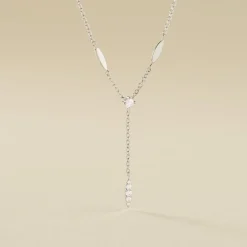 Histoire d'Or Collier Bormana Argent Blanc Oxyde De Zirconium Discount