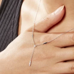 Histoire d'Or Collier Bormana Argent Blanc Oxyde De Zirconium Discount